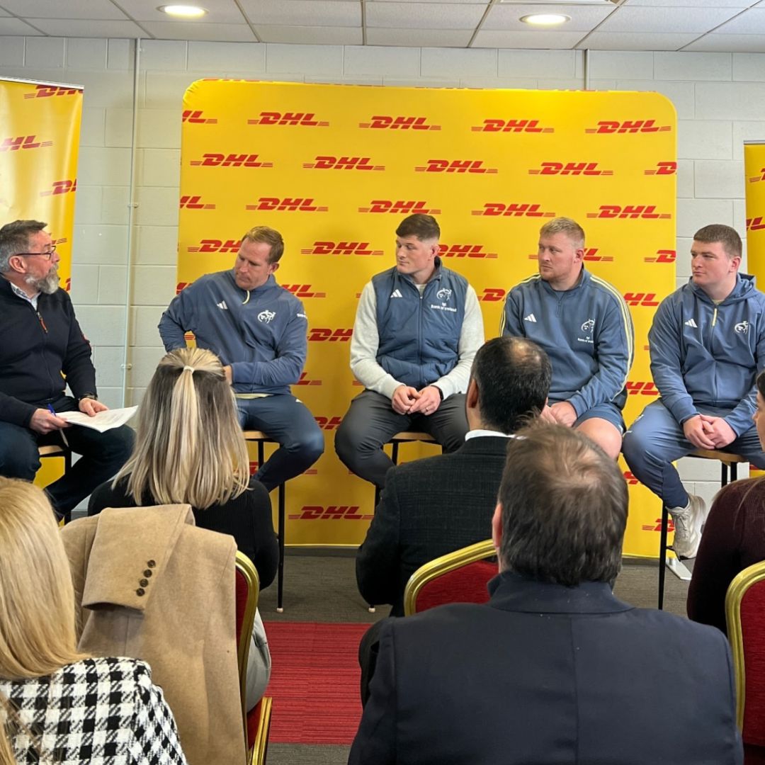 Munster Rugby at DHL SME Competition